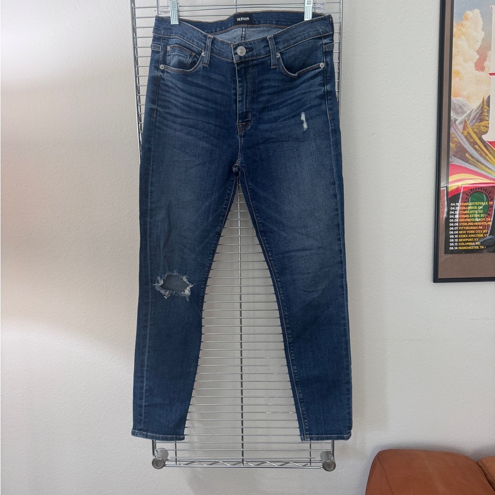 Hudson Jeans Women’s Dark Blue Skinny Jeans